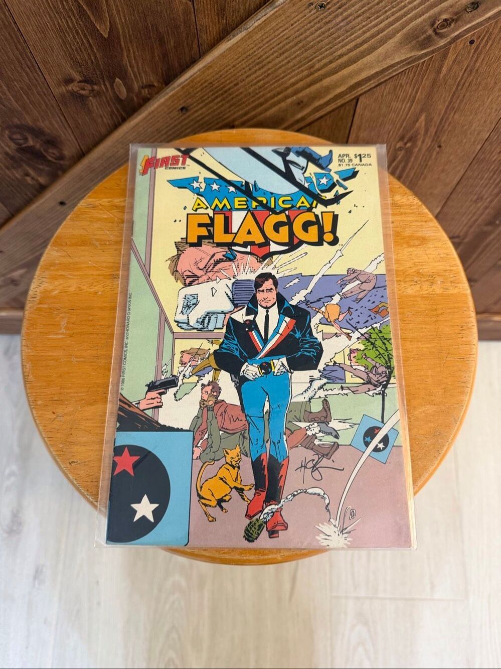 American Flagg #39 First Comics April 1987 Howard Chaykin Vintage Comic (9019)